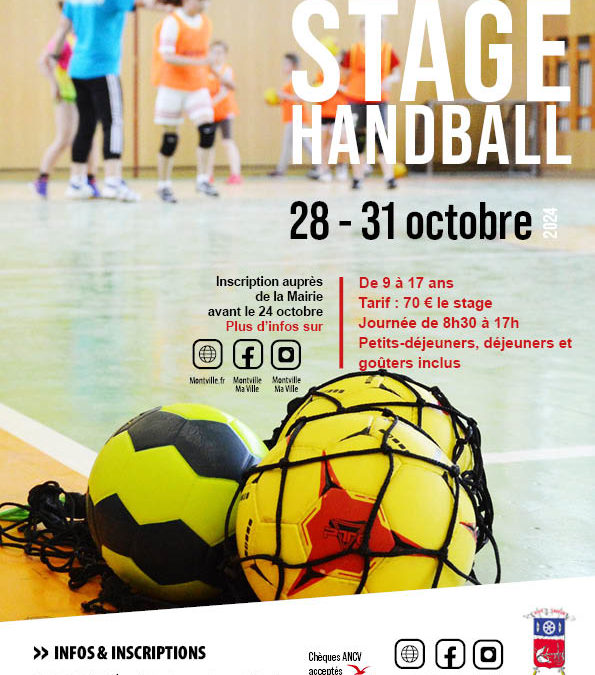 Stages sportifs basket et hand