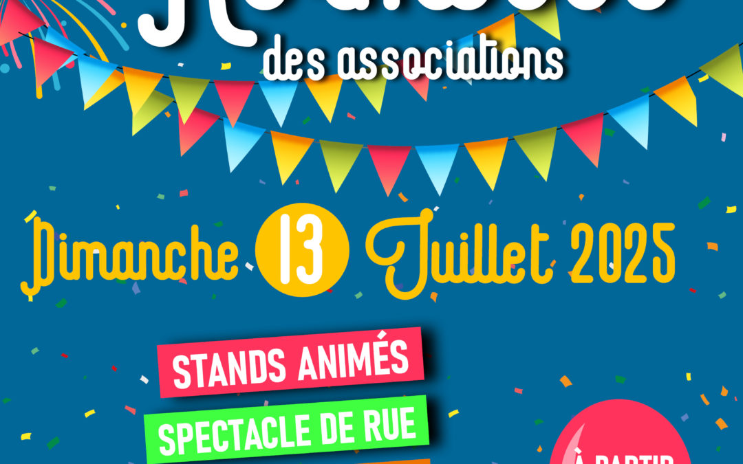 Kermesse des associations 🎉 Feu d’artifice 🎆
