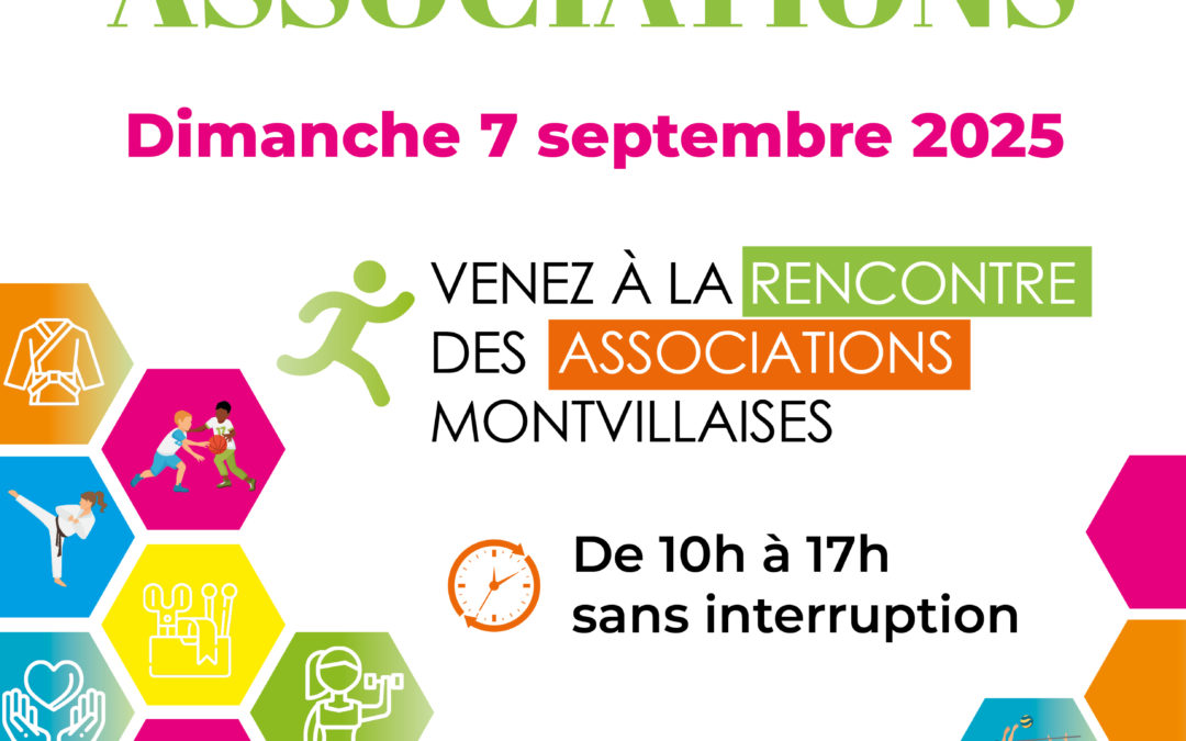 Forum des associations le 7 septembre