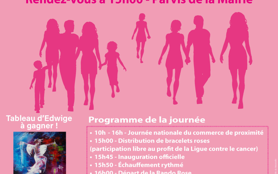 Octobre rose : En marche contre le cancer