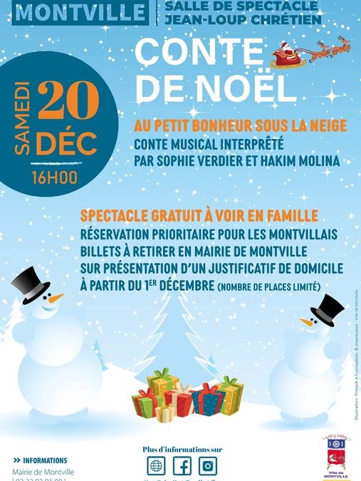 Un conte pour les enfants – Samedi 20 décembre