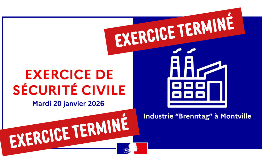 Exercice de sécurité civile terminé