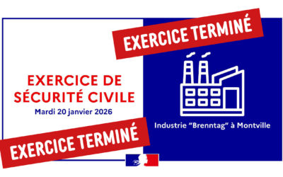 Exercice de sécurité civile terminé