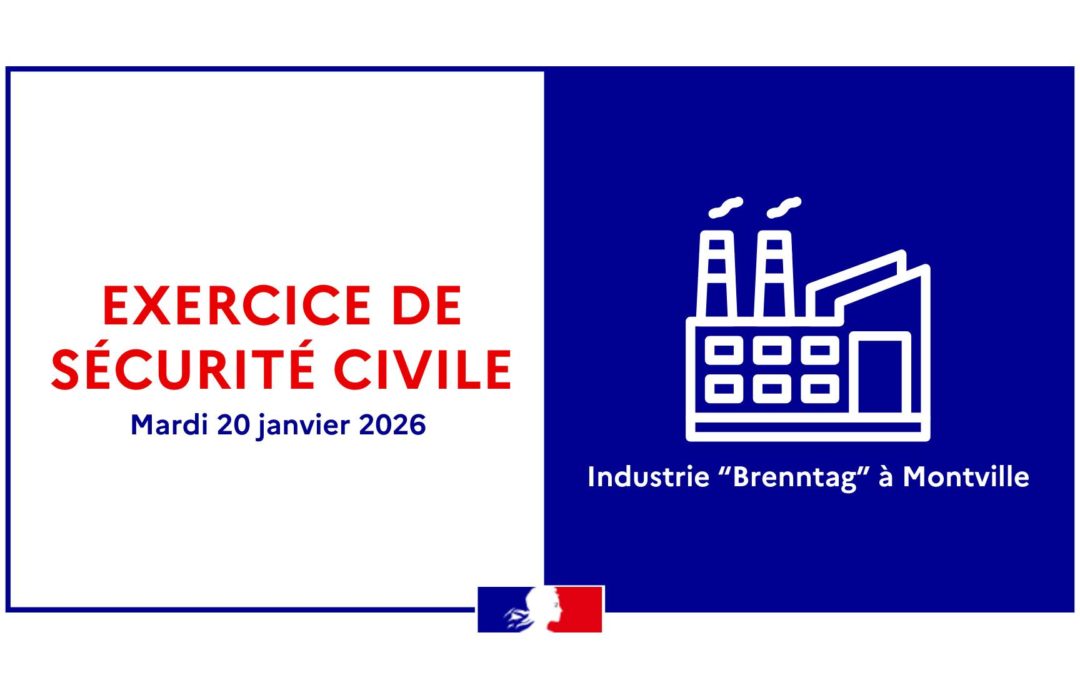 Exercice de sécurité civile Brenntag
