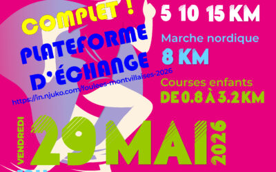 Foulées montvillaises : plateforme d&rsquo;échange en place !