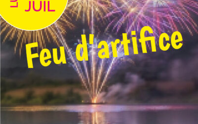 Feu d&rsquo;artifice lundi 13 juillet